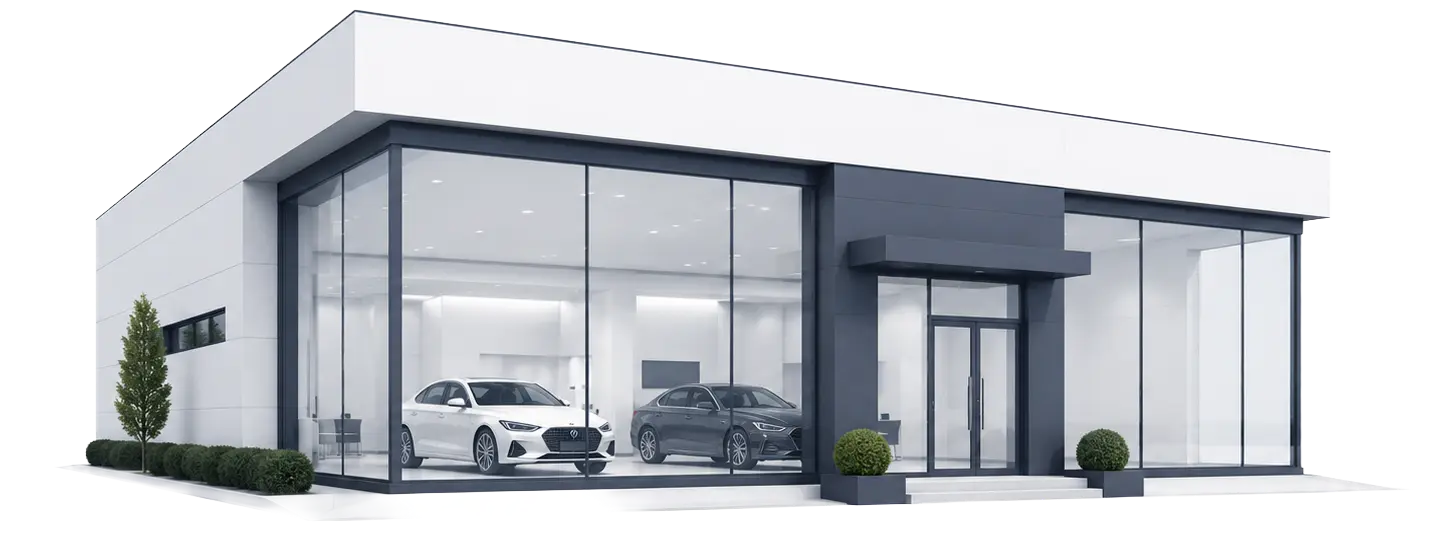 Ilustrație dealer & showroom